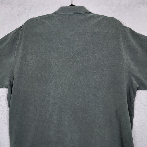 Polo Ralph Lauren Polo Shirt Mens 2XL Green Pique Knit Short Sleeve Red Pony - Picture 8 of 13